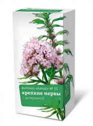 Фиточай БАД Фиточай Алтай №33 Крепкие нервы с валерианой 20 шт. ф/пак. 2 г