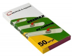 Тест-полоски (полоски электрохимические) к глюкометру сателлит 50 шт.