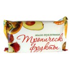 Мыло туалетное, 90 г стандарт тропические фрукты в обертке