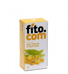 Фиточай Фито.ком при гриппе и простуде 20 шт. ф/пак. 2 г
