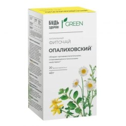 Фиточай Будь здоров! Грин Опалиховский 20 шт. ф/пак. 2 г